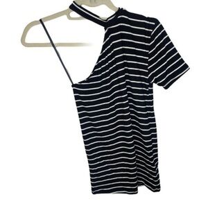 Joe's Jeans Cynthia 1 Shoulder Tee Small NWT